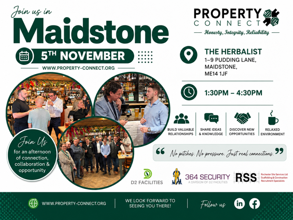 Property Connect Networking Event Maidstone 5th November 2026 Property Connect Networking Event Maidstone 5th November 2026