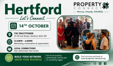 Property Connect Networking Event Hertford 14th October 2026