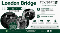 Property Connect Networking London Bridge October 15th 2026